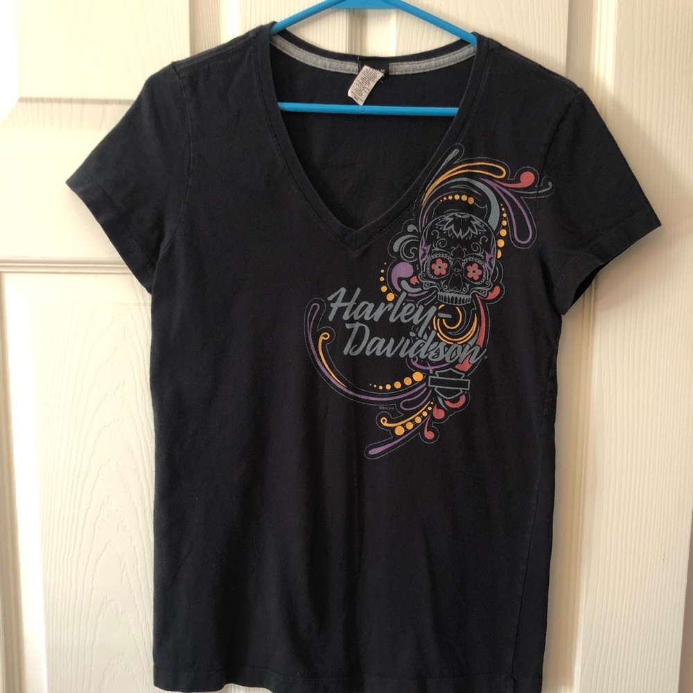 Woman's Harley tee